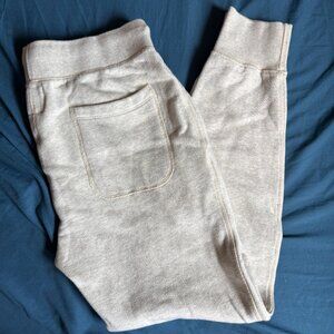 Todd Snyder x Champion Slim Jogger Sweat pant in eggshell mix medium $168